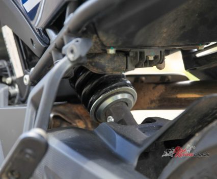 Nick is 110kg, so we might need to do some suspension upgrades during the year.