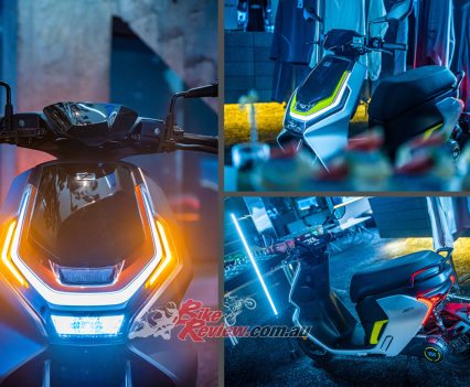 ZEEHO unveiled their AE series of electric scooters and their newest electric scooter concept dubbed Magnet. Pictured is the ZEEHO AE6.