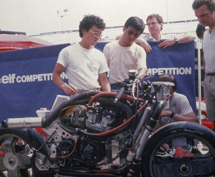 André de Cortanze with Dan Trema.