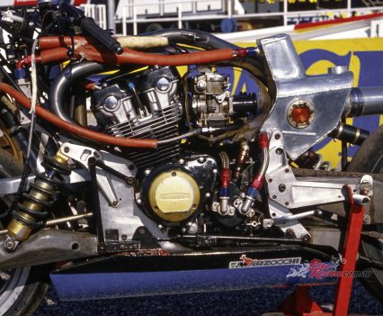 Honda 999cc powerplant.