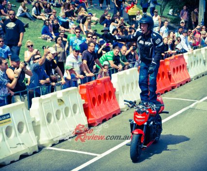 Luke at the St Kilda Festival in 2010.
