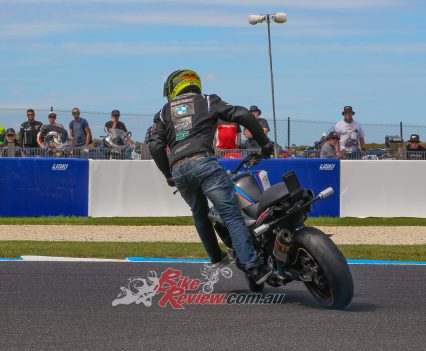 After a professional stunt career spanning nearly 20 years, the father of two has elected to finish on his own terms.