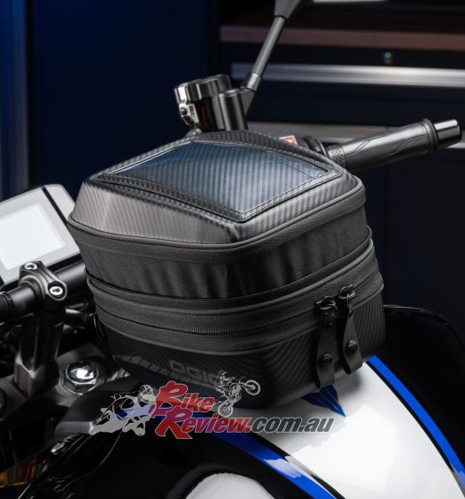 The spacious and carefully designed bags fit perfectly on a range of motorcycles thanks to OGIO's clever RAM MOUNT system.