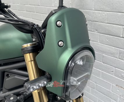 Classic Italian styling.