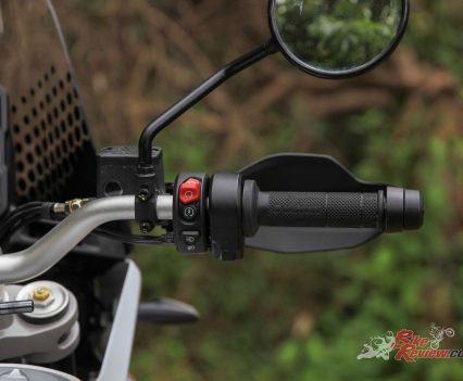 Right hand controls.