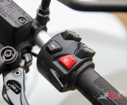 The all important ABS button.