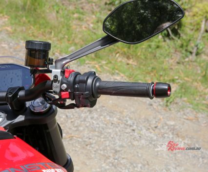 Right hand controls.