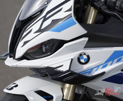 2023 BMW S 1000 RR winglets.