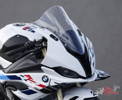 2023 BMW S 1000 RR winglets.