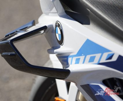 2023 BMW S 1000 RR winglets.