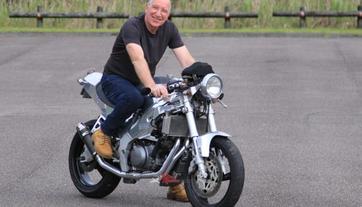 Custom Bike: Andrew’s Big Bore 1998 Yamaha SZR660 Super Single!