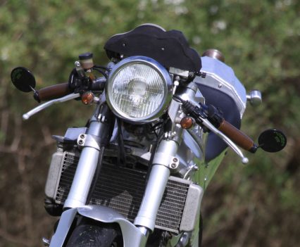 Suzuki GS1000 headlight.