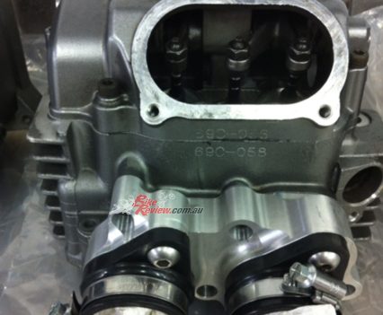 Cylinder-head work done by Phil Tomlin.