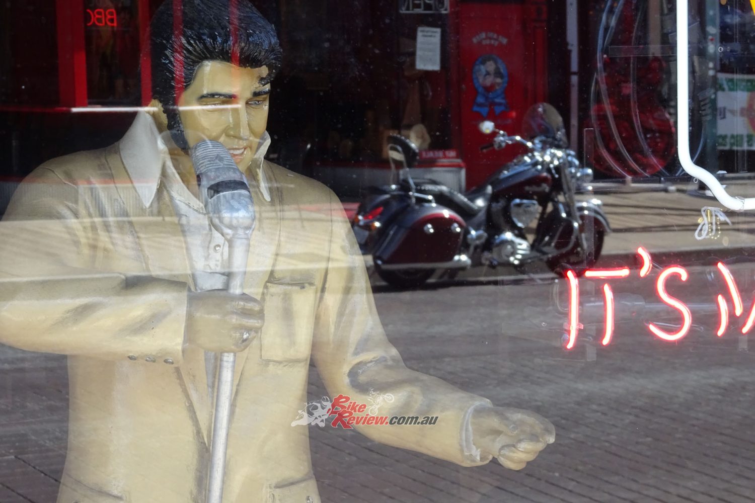 There are ghosts of The King everywhere in Memphis.