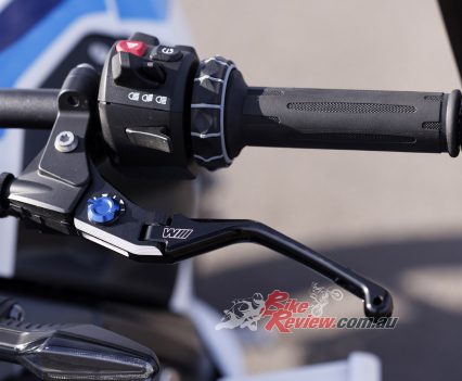 BMW's famous and easy to use scroll wheel.