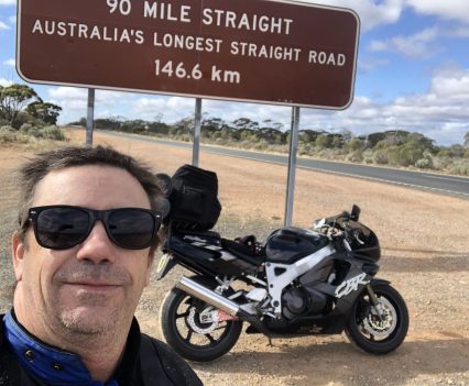 A selfie in-front of the 90 mile straight is a must.