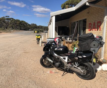 Stopping for a spot of lunch.