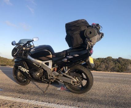 Tony's Honda CBR900RR Fireblade.