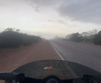 Plenty of fog around.