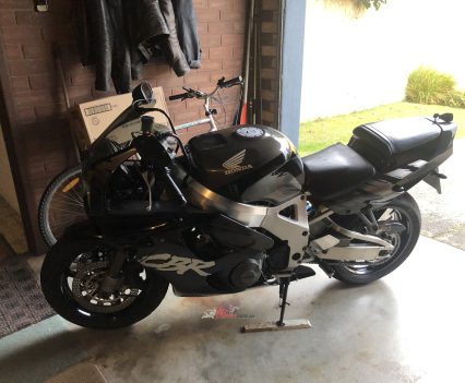 Of-course, it was on the other side of the country. Not a worry for Tony who had done long trips on old bikes before.