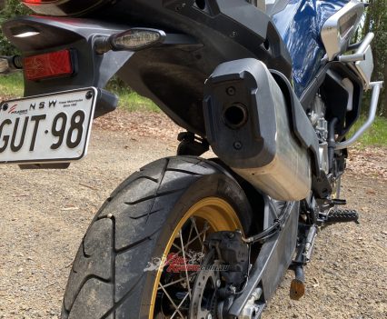 Nick may need some more aggressive hoops to hit the trails!