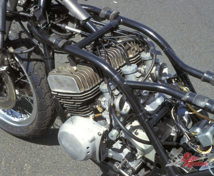 May's H1R is essentially the same bike that Molloy rode in the early 70s.