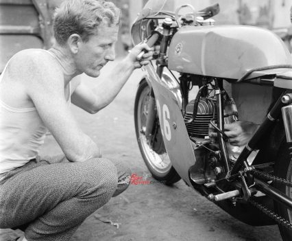 Molloy's Bultaco in 1969.