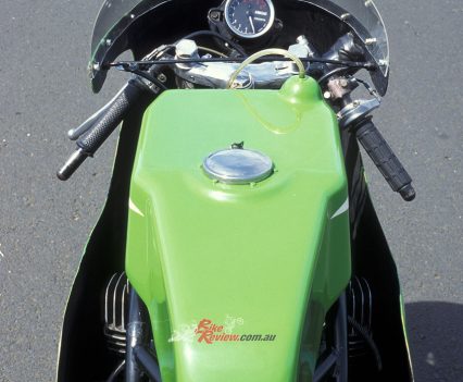 Huge tank! It's a thirsty machine.