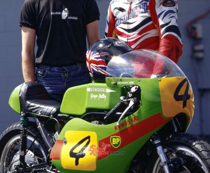 Brendan May with Cathcart.