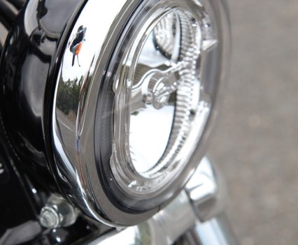 Simple headlight.