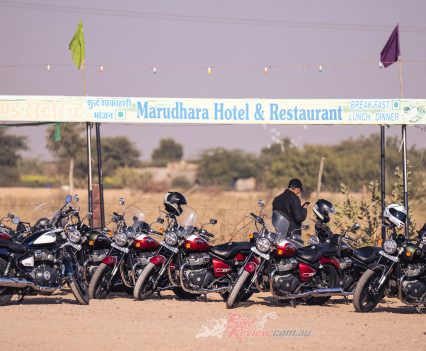 You're extremely well looked after on these launches, especially when you're in their home country!