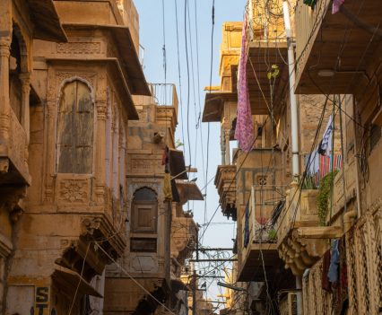 Royal Enfield in Jaisalmer.