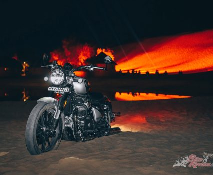 "It was a treasured moment to see collective smiles and nods of approval and enjoyment from all around the globe for this lovely Indian motorcycle."