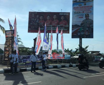 Arriving at Mandalika International Street Circuit.