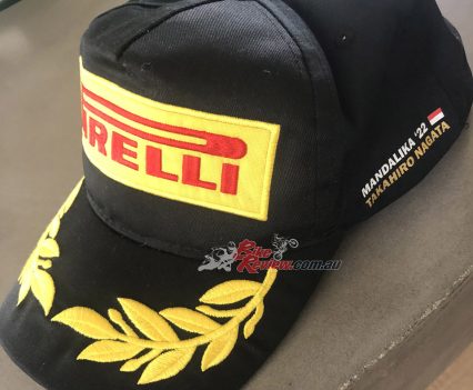 The Podium Cap, Taka's new treasure!