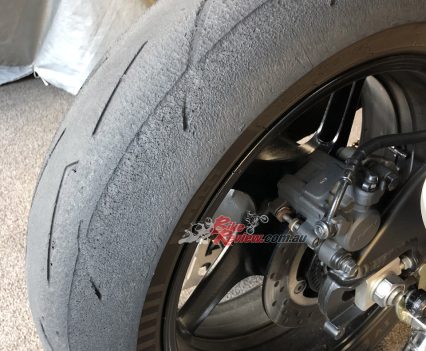 97 laps on used race DRIV Corsa tyres as an endurance test, very impressive wear and gradual drop off.