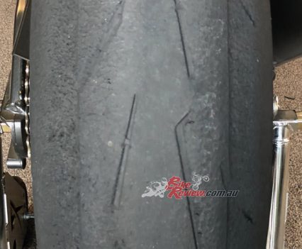 4000km of street use is impressive for a sports tyre.