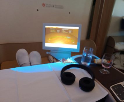 Don't get too used to business class just yet Simon.