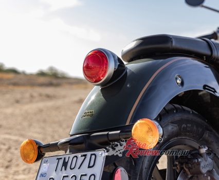 Classic rear design.