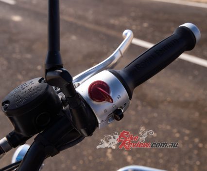 Right hand controls.