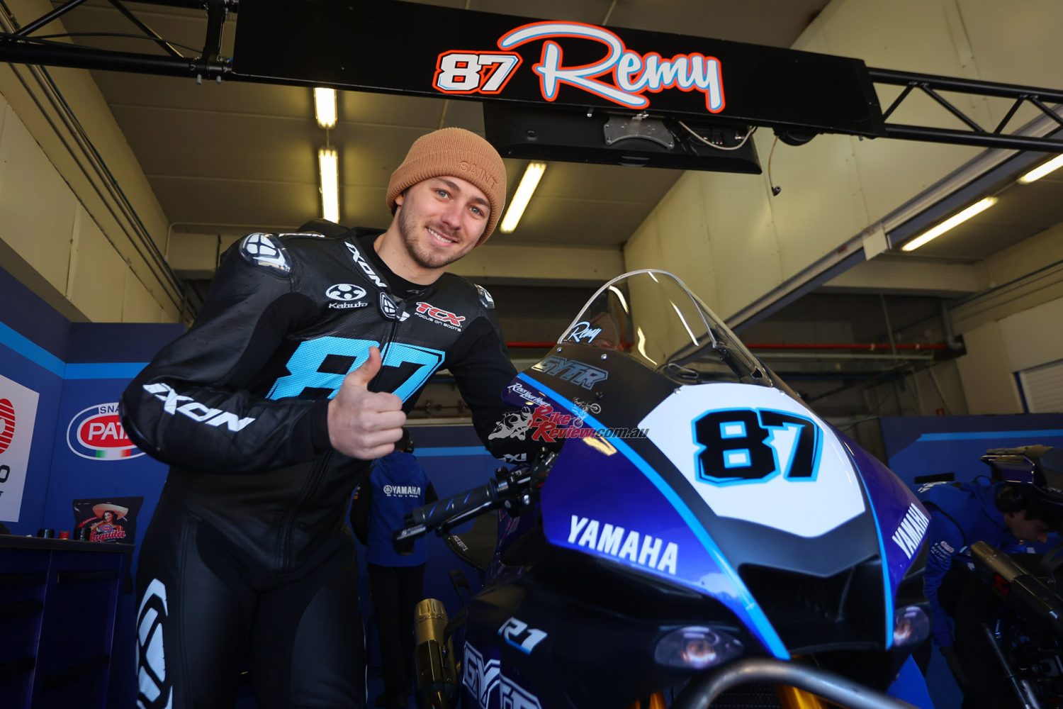 Remy has been out testing his new WorldSBK Yamaha! Hopefully he will settle into the team better than Tech3 KTM...