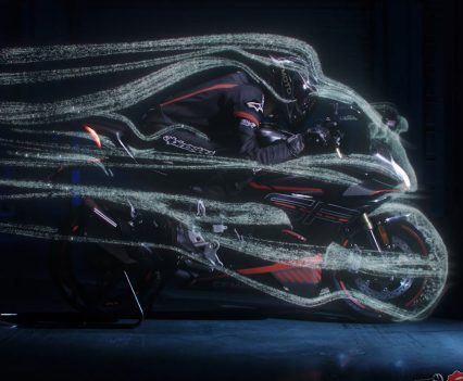 CFMOTO claim that the 450SR’s exquisite styling was meticulously perfected through extensive aerodynamic wind tunnel testing.