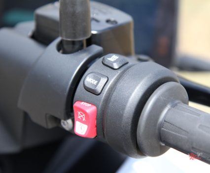 Right-hand controls.