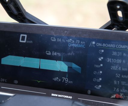 A spaceship styled bike needs a spaceship styled control panel.