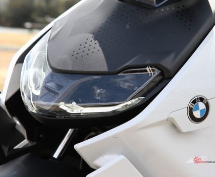 LED headlight with DRL.