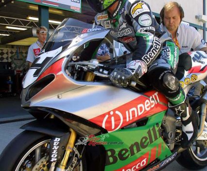 Benelli Tornado 900 WolrdSBK Bike.