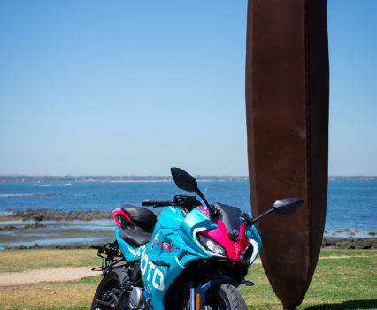 2023 CFMOTO 300SR PrüstelGP Moto3 Edition.