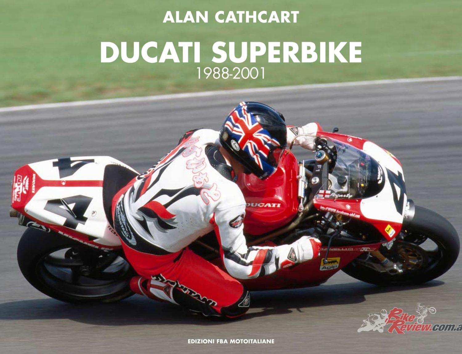 As the name suggests, this covers the history of the factory Ducati Superbike racers during the Desmoquattro era from 1988 to 2001.