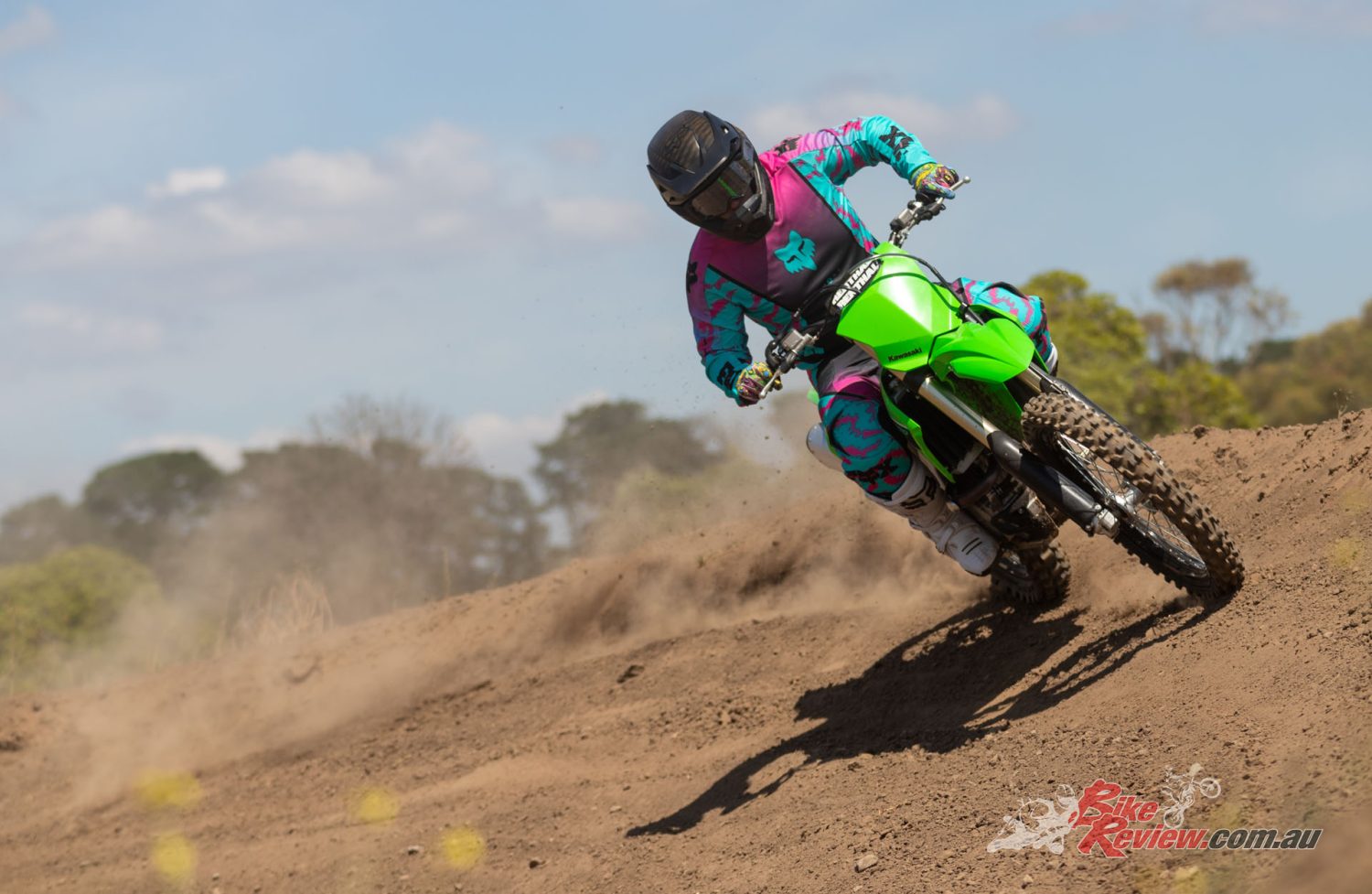 "The brakes paired with the Dunlop MX33 tyres make me feel very safe knowing that I'm able to pull up when needed."
