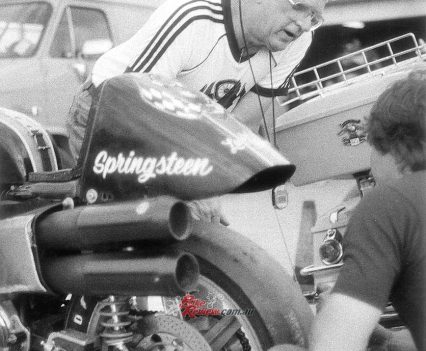 Dick O'Brien at Daytona.